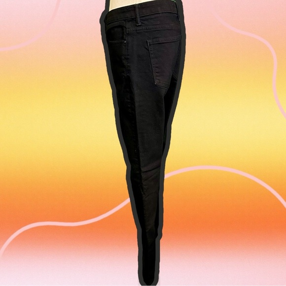 NWOT Denim X Alexander Wang ‘Wang 001’ Skinny Leg High Rise Jeans in Stay Black - Picture 8 of 16